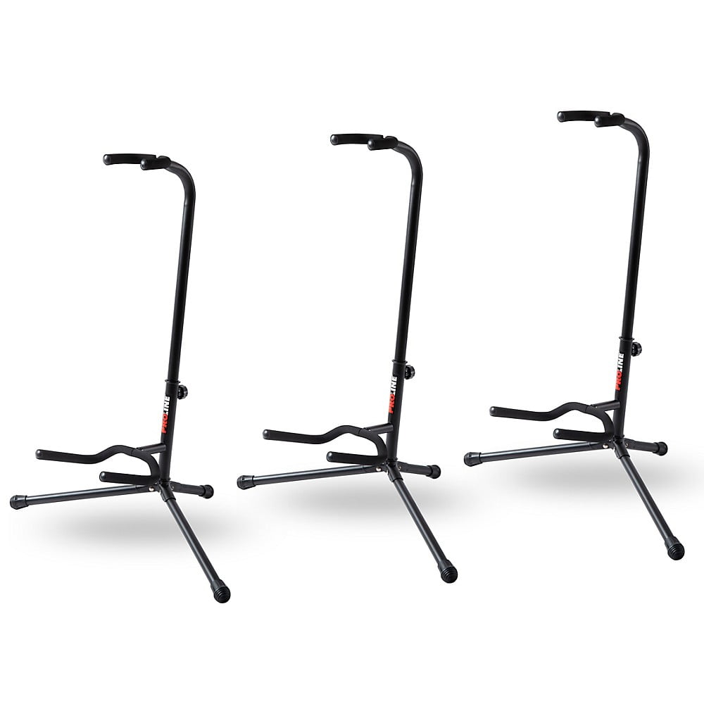Proline GS1E Classic Guitar Stand for Acoustic & Electric Guitars 3-Pack