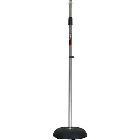 Proline MS235 Round Base Microphone Stand - Chrome