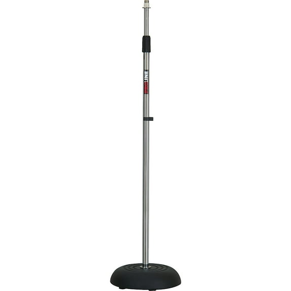 Proline MS235 Round Base Microphone Stand - Chrome