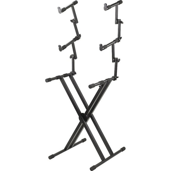 Proline PL403 3-Tier Double X-Braced Keyboard Stand
