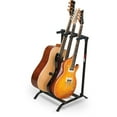 thumbnail image 1 of Proline PLMS3 3-Guitar Folding Stand Black, 1 of 2