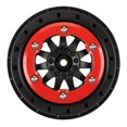 thumbnail image 1 of Proline Racing Pro274603 F-11 2.2"/3.0" Red/Black Bead Loc Wheels For Slash Rear, 1 of 2