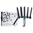 thumbnail image 1 of Proliss Diamond Collection 5P Curling Iron Wand 5 Pieces Clipless Curler Gift Set - Sizes: 9MM, 25-18MM, 25MM, 32-25MM, & 32MM, 1 of 2