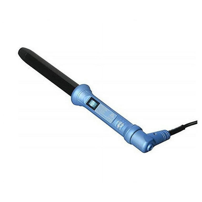 Curling iron with blue handle best sale