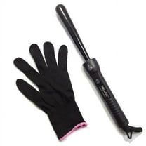 Proliss PROTWBL1325MM-117-NC The Twister - 13mm-25mm Tourmaline-Infused Ceramic Pro Curling Wand - Black