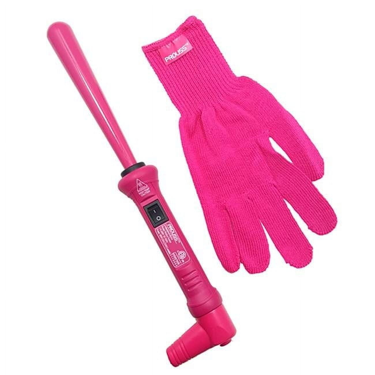 ISO Beauty The Twister - 25-18mm Tapered Tourmaline-Infused Ceramic Pro Curling Wand w/ Cool Tip