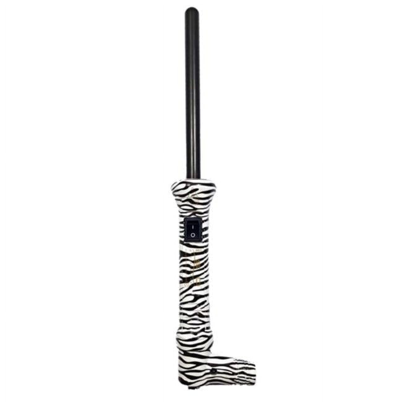 ISO Beauty The Twister - 25-18mm Tapered Tourmaline-Infused Ceramic Pro Curling Wand w/ Cool Tip main image 0