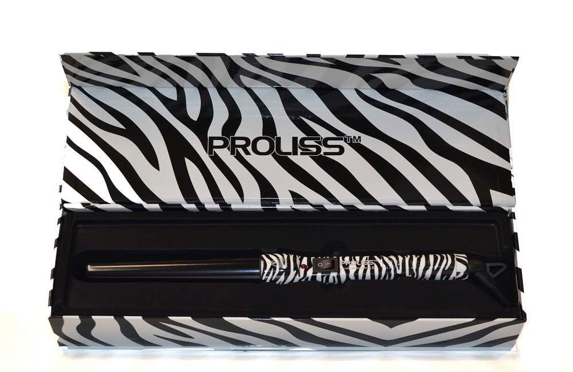 Proliss Twister Tourmaline Ceramic Curler Zebra