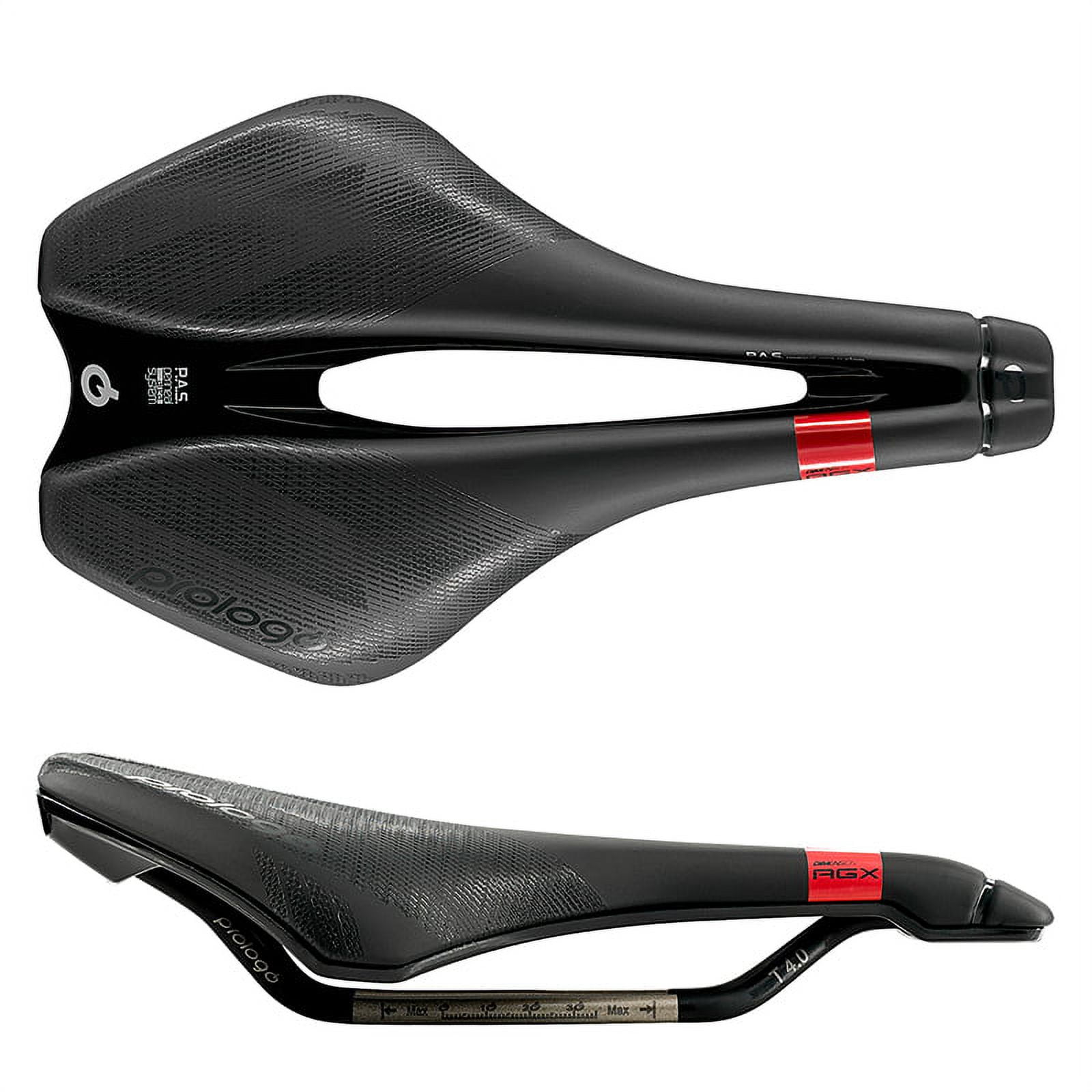 Prologo Dimension AGX Saddle, Black, 143mm Width, Synthetic, T4.0