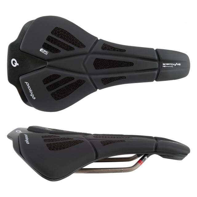 Prologo Scratch M5 Pas MTB/Road/Triathlon Bicycle Saddle - Tirox/STN Rail, Black