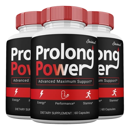 Prolong Power Capsules for Men, Maximum Strength, Prolong Power Male Supplement Pills (2 Pack)