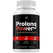 Prolong Power Pills Supplement, Prolong Power Capsules, Prolong Power All-Natural Support Formula 60 Capsules