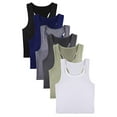 thumbnail image 1 of Prolriy Athletic Gym Workout Tops Blouse Tops Crop Sleeveless Crop Sport Tops Women's Tank 6 Women's Blouse Tank Top for Women, Womens Tops Multicolor L, 1 of 5