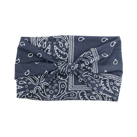 Prolriy Bandana Headbands for Women Casual Printing Yoga Hairband Sports Elastic Sweat Absorbing Headband Hair Accessories for Women