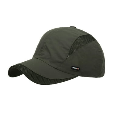 Prolriy Baseball Cap Hats for Men Women Fashion Women Men Sport Mountain Climbing Breathable Beach Baseball Cap Hip Hop Hat Sun Hat Trucker Hat Army Green