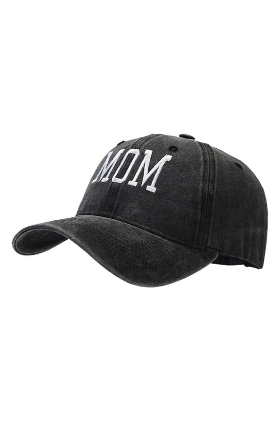 Baseball Cap Hats for Men Women Mom and Dad Hats Fathers Day Mom Dad Gifts Hat Embroidered Adjustable Baseball Caps Gift for Couples Parents Trucker Hat Black2 A