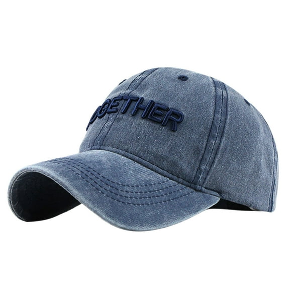 Prolriy Baseball Cap Hats for Men Women Baseball Cotton High Caps Embroidered Quality Outdoor Unisex Unisex Baseball Caps Trucker Hat Navy