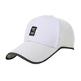 thumbnail image 1 of Prolriy Baseball Cap Hats for Men Women Embroidered High Adjustable Unisex Baseball Womens Caps Mans Cotton Quality Baseball Caps Trucker Hat White, 1 of 3