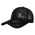 thumbnail image 1 of Prolriy Baseball Cap Hats for Men Women, Men Embroidered Letters Baseball Cap Mesh Breathable Cap Sunshade Mesh Hat Trucker Hat Black, 1 of 8