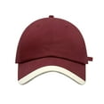 thumbnail image 1 of Prolriy Baseball Cap Hats for Men Women Spring/Summer Big Headed Soft Top Colored Duck Tongue Hat Baseball Hat Trucker Hat Red, 1 of 3