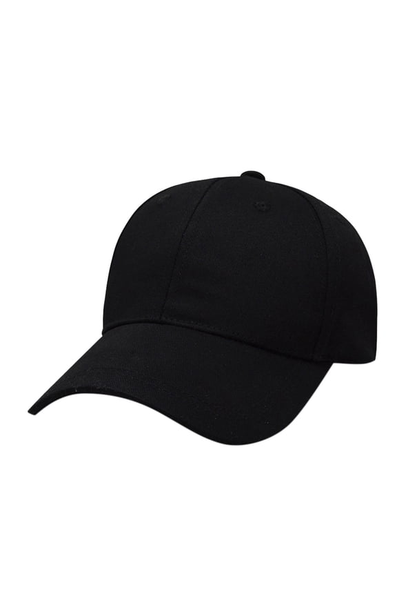Baseball Cap Hats for Men Women Visor Plain Baseball Unisex Trucker Cap Buns Hat Messy Ponytail Baseball Caps Trucker Hat Black