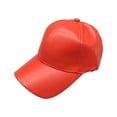 thumbnail image 1 of Prolriy Baseball Cap Hats for Women Male Female Cap Soild Men Women Cap Unisex Hat Womens Hats Red, 1 of 4