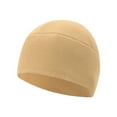 thumbnail image 1 of Prolriy Beanies Hats Men Cycling Fleece Snowboarding Men's Skiing Outdoor Hat Sports Functional Climbing Hat for Running Motorcycling Running Hats for Men Khaki A, 1 of 3