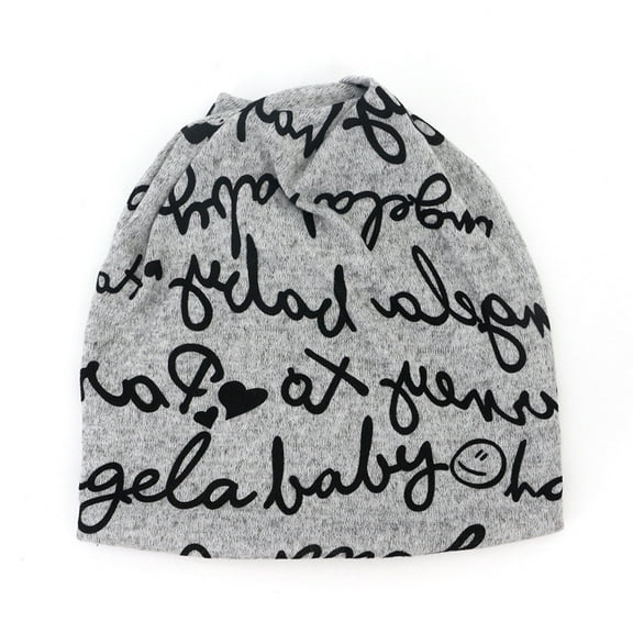 Prolriy Beanies Hats Men Letter Print Scarf Outdoor Hats Convertible Windproof Cap Casaul Unisex Baseball Caps Hats for Men Grey