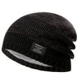 thumbnail image 1 of Prolriy Beanies Hats Men, Men's and Women's Woolen Knitted Hats with Thick Winter Warm Head Circumference Hats for Men Dark Gray One Size, 1 of 2