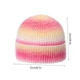 thumbnail image 1 of Prolriy Beanies Hats Men Warm and Beanie Winter Knit Cap Pom Mens Hats Hat Knitted Mens and Womens for Women with Faux Baseball Caps Wool Beanie Winter Hats for Women F, 1 of 2