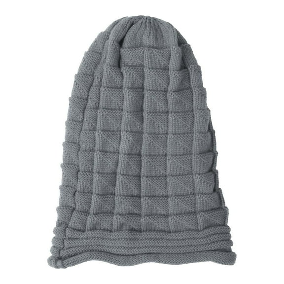 Prolriy Beanies Hats Men Women's Fashionable Warm Knitted Hat Small Woolen Hat Casual Hat Hats for Men Grey1