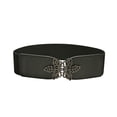 thumbnail image 1 of Prolriy Belts for Women Belt Stretch Belt Dress Belt Design Women's Creative Narrow Fashion Belt Womens Belt Black, 1 of 1