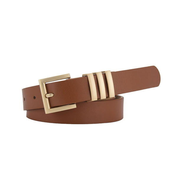 Prolriy Belts for Women, Women's Thin Waist Belt Senior Sense Fashion All Jeans Dress Belt Womens Belt Beige
