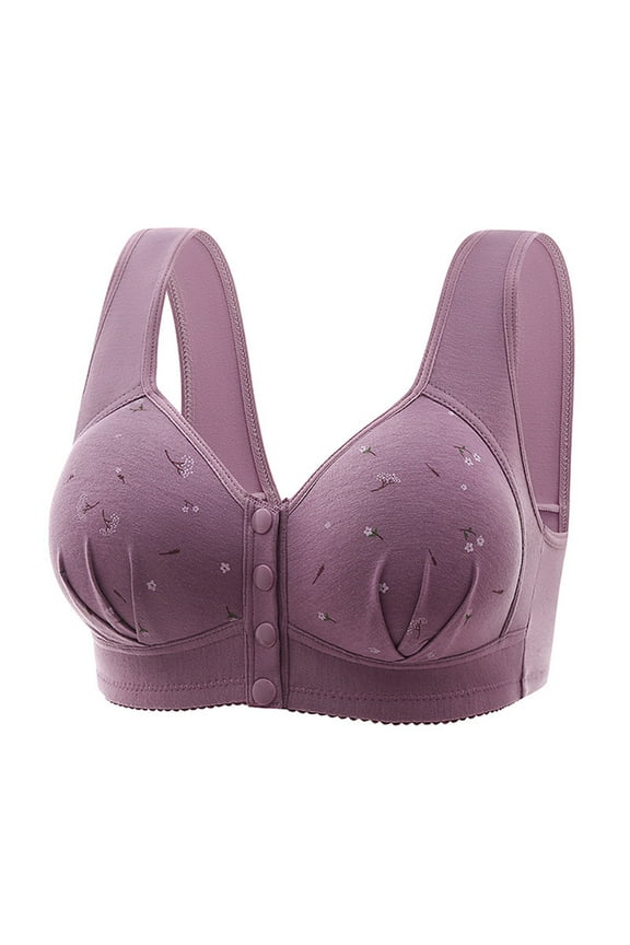 Bras for Women Bras for Women Sexy Push Up Wireless Solid Color Underwear Adjustable Breathable Comfort Support Anti Drop Bra Bralettes for Women Grey S