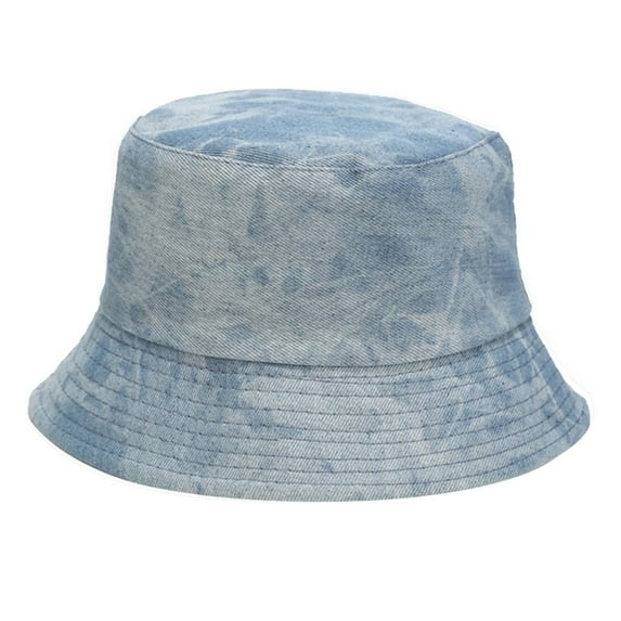 Prolriy Bucket Hat Men Cap Fisherman Unisex Adult Vintage Hat Outdoors Women Denim Baseball Caps Hats for Men Women Blue3