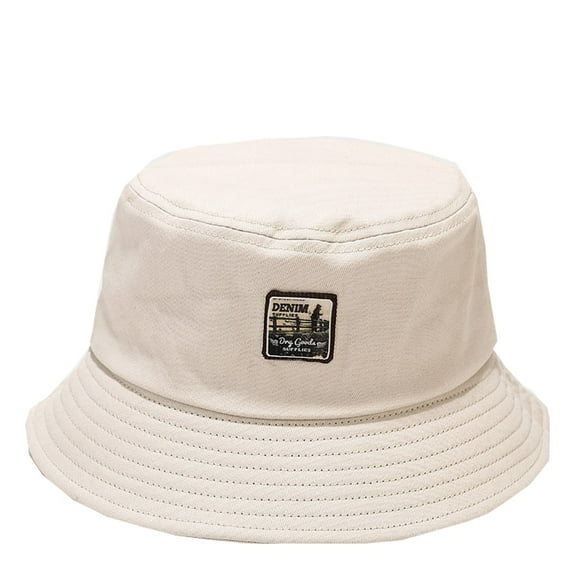 Prolriy Bucket Hat Women's Sunshade Basin Hat Fisherman's Hat Outdoor Hat Printing Fashion Bucket Baseball Caps Hats for Women Beige