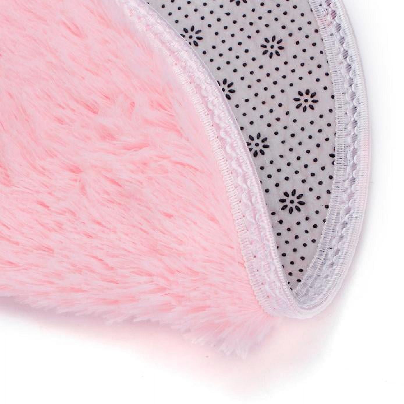 Prolriy Carpet Clearance Soft Bath Bedroom Floor Shower Round Mat Rug ...