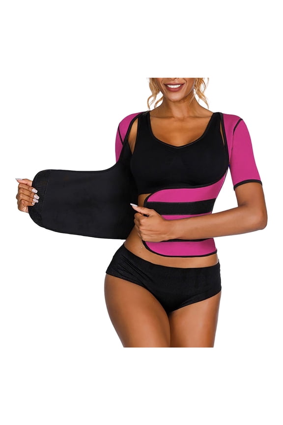 Corset Shapewear Waist Trainer Body Fitness Vest Women Workout Slimming Corset Women Sport Shaper Shapeware Waist Trainer for Women Girdles for Women Body Shaper Hot Pink XL
