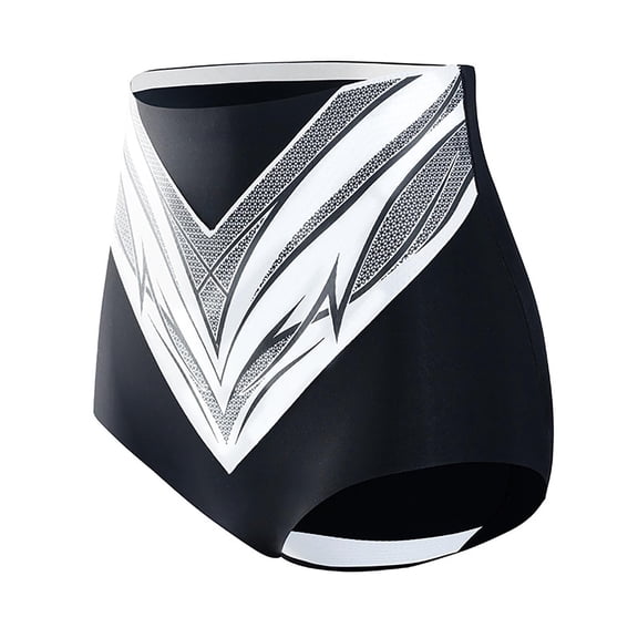 Prolriy Cotton Underwear for Women Tourmaline Titanium Fiber Shaping Shorts Tummy Briefs Tummy Shaping Shorts Titanium Fiber Shaping Shorts Womens Underwear Panties for Women Black L