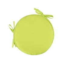 Prolriy Cushion Clearance Round Garden Chair Pads Seat Cushion for Outdoor Bistros Stool Patio Dining Room Yellow
