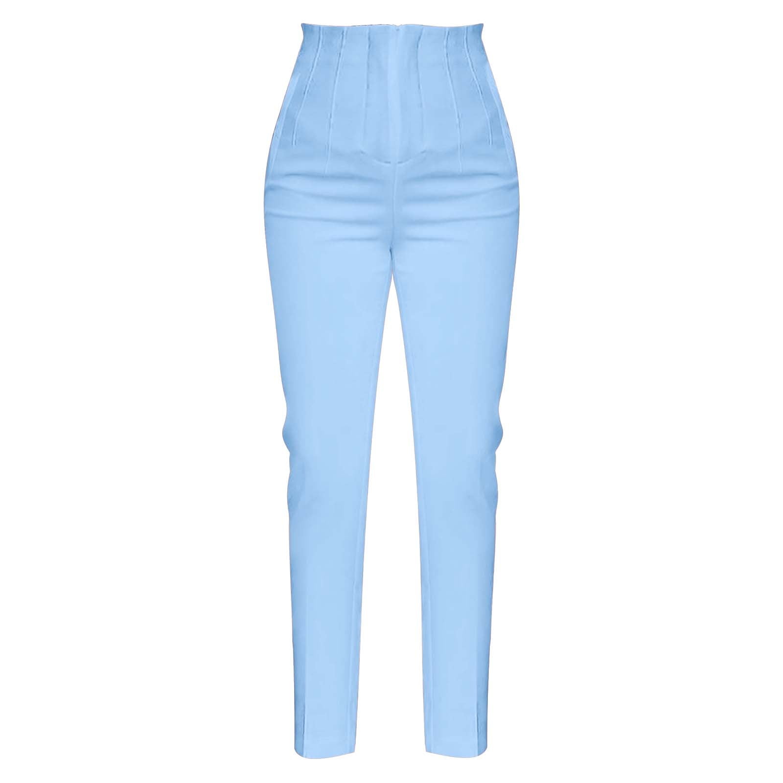 【翌日発送可能】 Dress Prolriy Pants Stretch Waisted High Size Plus Women WorkUtility&SafetyClothing