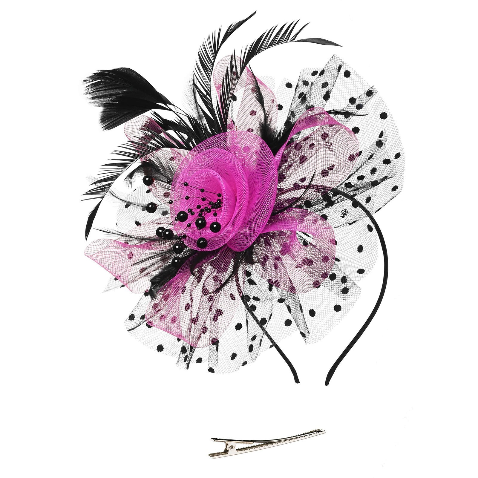 Prolriy Fascinators Hats for Women Headbands for Women Hat  display picture 3