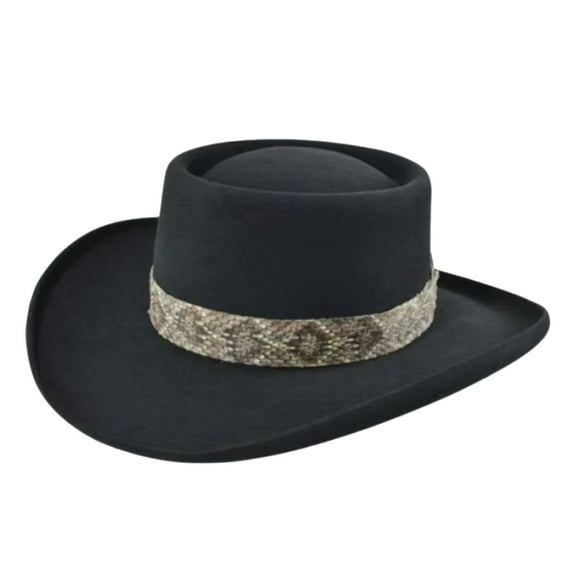 Prolriy Fedora Hats for Men Women and Men Unisex Hat Steam Punk Hat Top Hat Fashion Ribbon Decorative Hat Mens Hats Black
