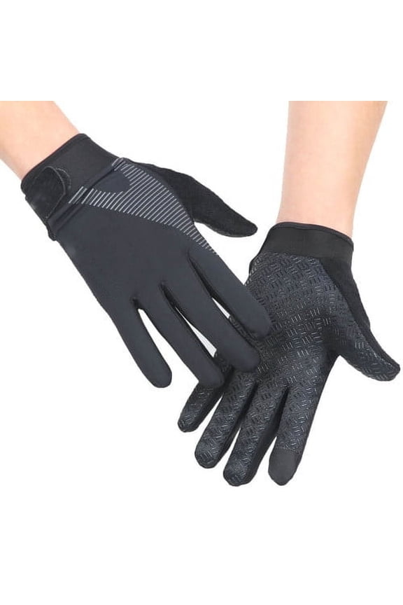 Gloves for Women Cheers.Us 1 Pair Women Sun Protective Gloves Outdoor Gloves Driving Gloves Winter Gloves Black M