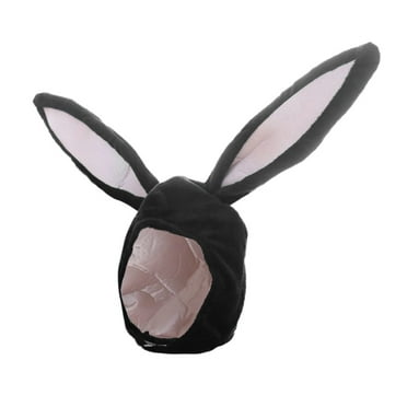 Prolriy Hats for Women Girl Cap Dress Cover Plush Head Party Cute Ear Animal Hat Baseball Caps Womens Hats Black