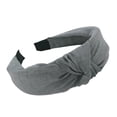 thumbnail image 1 of Prolriy Headbands for Women Girls Headband Head Women Bow Hoop Hair Fashion Hairband Sweet Hair Knot Headband Womens Headbands Hair Accessories for Women Grey, 1 of 2