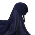 thumbnail image 1 of Prolriy Hijab Scarf for Women Muslim Head Scarf Solid Color Long Scarf Wrap Scarves Chiffon Scarf for Women Fashion Shawl Scarf Head Scarf, 1 of 3