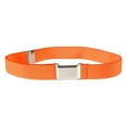 thumbnail image 1 of Prolriy Kids Belt Belt for Children Elastic Belt for Boys and Girls Monochrome Pants Belt Belts for Girls Boys Orange, 1 of 3