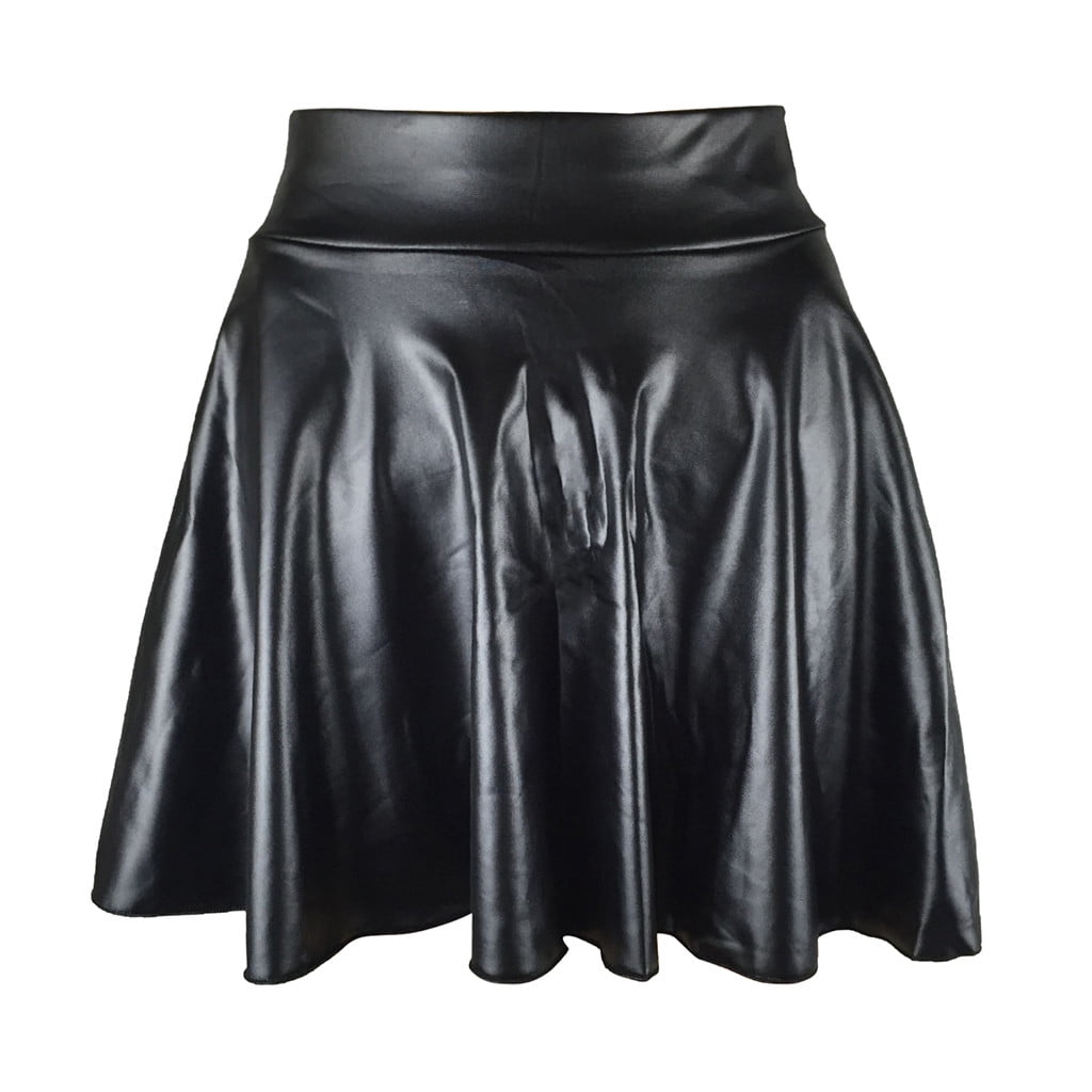 High Waist Thin Leather Skirt For Women main image 1
