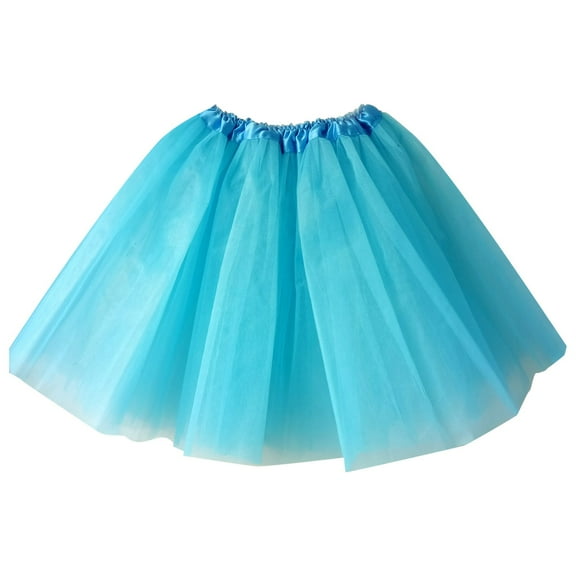 Prolriy Mardi Gras Outfit for Women Fluffy Skirt Six Piece Mesh Skirt Tutu Skirt Dance Skirt Tutu for Women Adults Skirts for Women